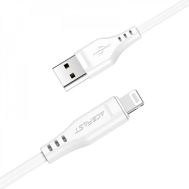 Кабель интерфейсный Acefast AF-C3-02-WH USB Type A - Lightning (8pin)