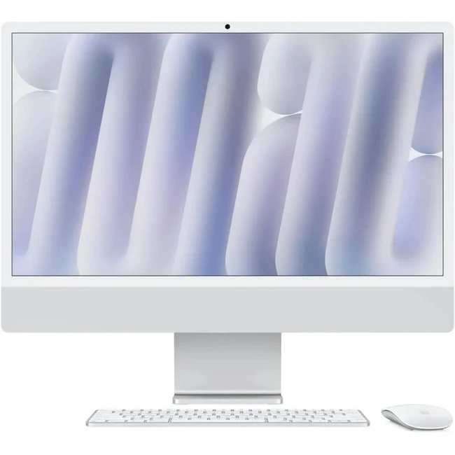 Моноблок Apple iMac 24 Silver (M4) MD3H4RU/A 24 ", Apple, Apple M4 Series, Apple M4 10-Core, 2.89 ГГц, 16 Гб, SSD, 256 Гб