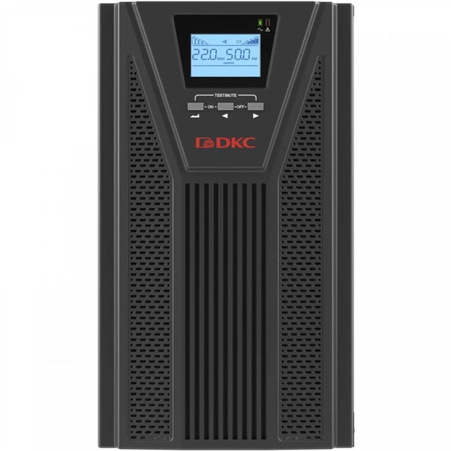 Источник бесперебойного питания DKC SMALLT3A10S Двойное преобразование (On-Line), Напольный (Tower), 1000 ВА, 900 Вт