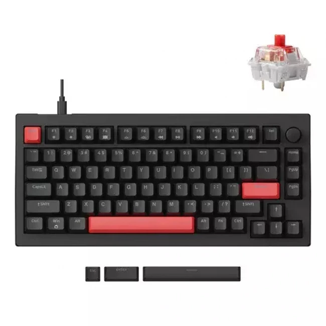 Клавиатура Lemokey X4 84Key Проводная, USB