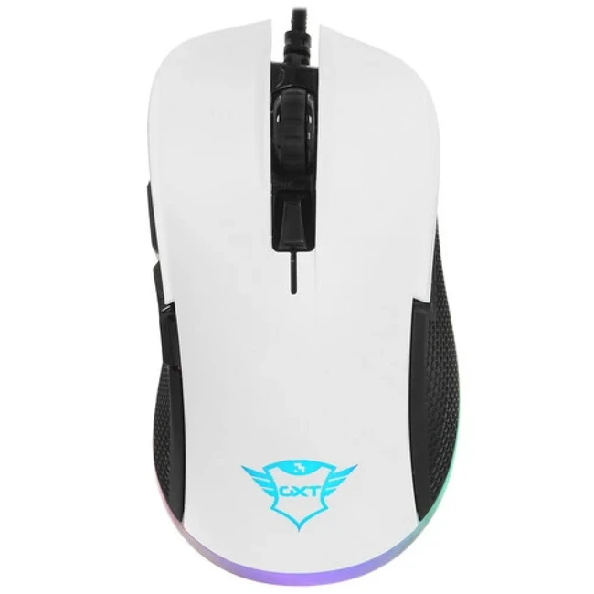 Мышь Trust GXT 922W YBAR White YBAR24730 Игровые, Проводная