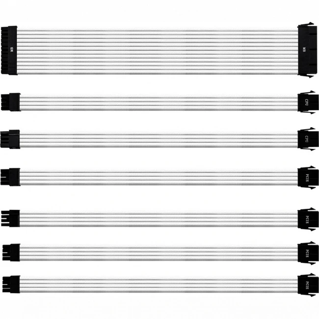 Кабель интерфейсный Cooler Master UNIVERSAL PSU EXTENSION CABLE KIT CMA-NEST16WTBK1-GL