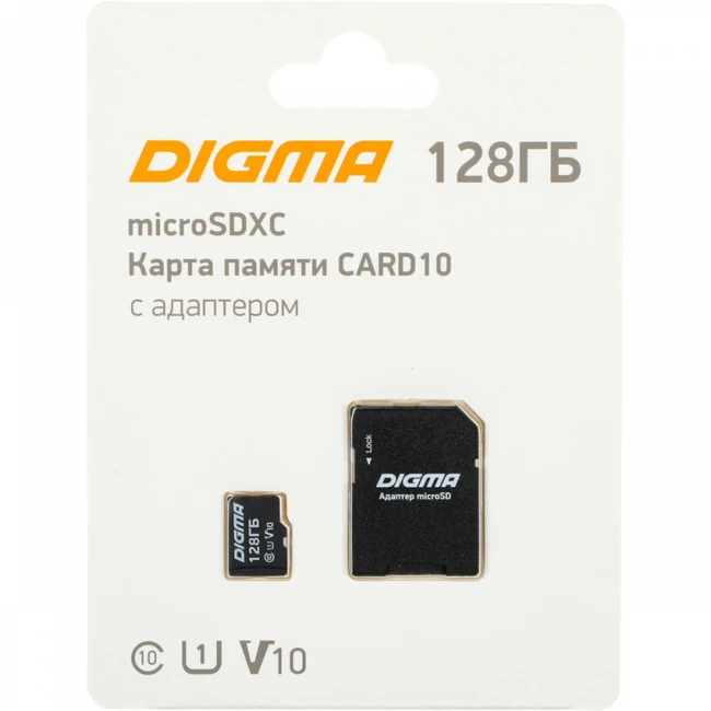 Флеш (Flash) карты Digma DGFCA DGFCA128A01 128 ГБ