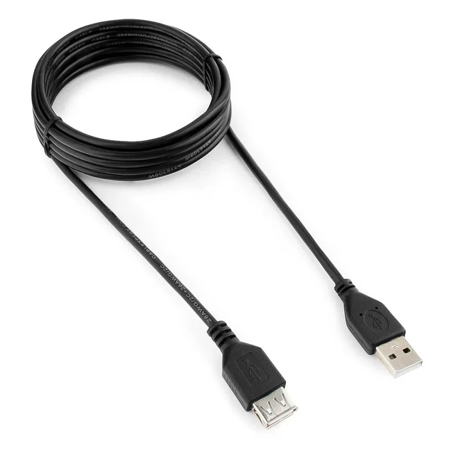 Кабель интерфейсный Cablexpert AM/AF USB 2.0 3m Black CCP-USB2-AMAF-10 USB Type A (output) - USB Type A (input)