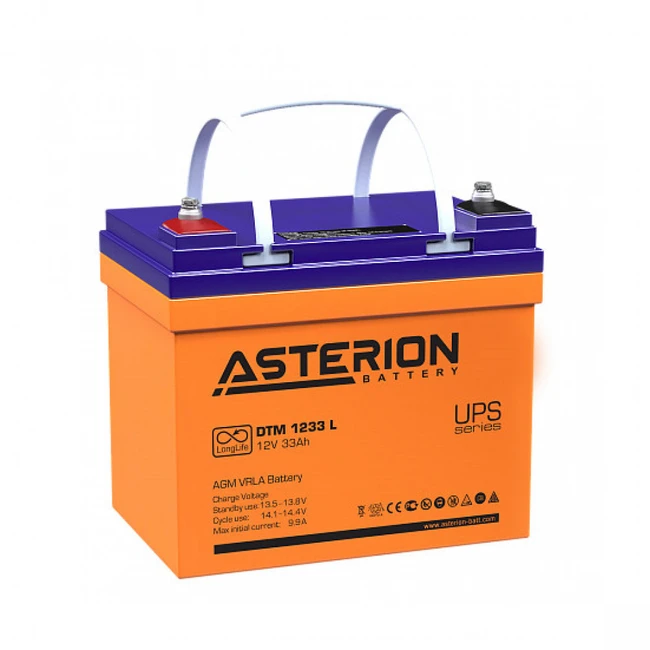 Сменные аккумуляторы АКБ для ИБП Asterion DTM 1233 L ASTERION DTM 1233 L 12 В