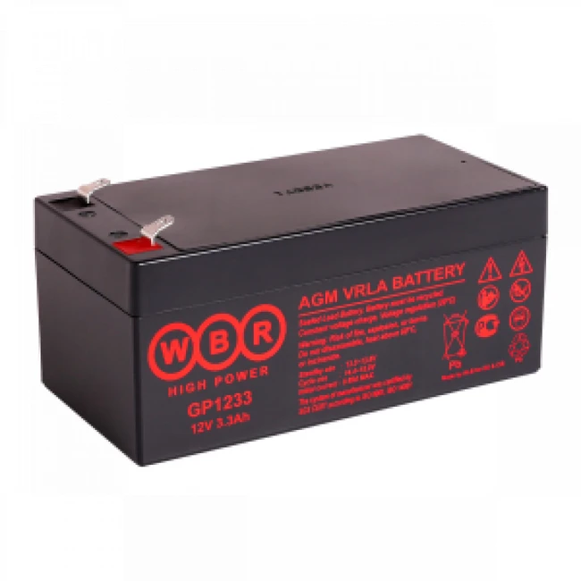 Сменные аккумуляторы АКБ для ИБП WBR GP1233 GP1233 WBR (12 В)