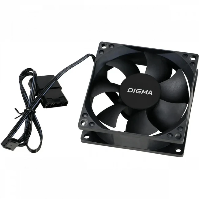 Система охлаждения Digma DFAN-80 Для системного блока
