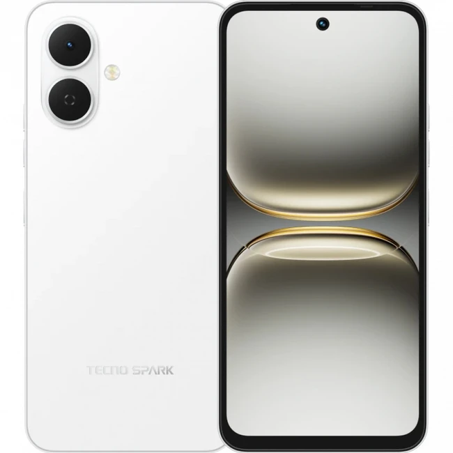 Смартфон TECNO Spark Go 2, 3 GB, 128 GB, Veil White KM4/VEIL WHITE 3/128 (128 Гб, 3 Гб)