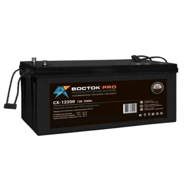 Сменные аккумуляторы АКБ для ИБП ВОСТОК CX-12200 12 В