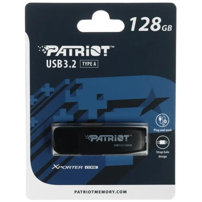 USB флешка (Flash) Patriot PSF128GXRB3U (128 ГБ)
