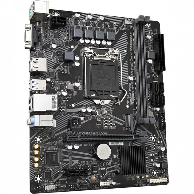 Материнская плата Gigabyte H510M S2H V3 (REV1.0) (Micro-ATX, LGA 1200)