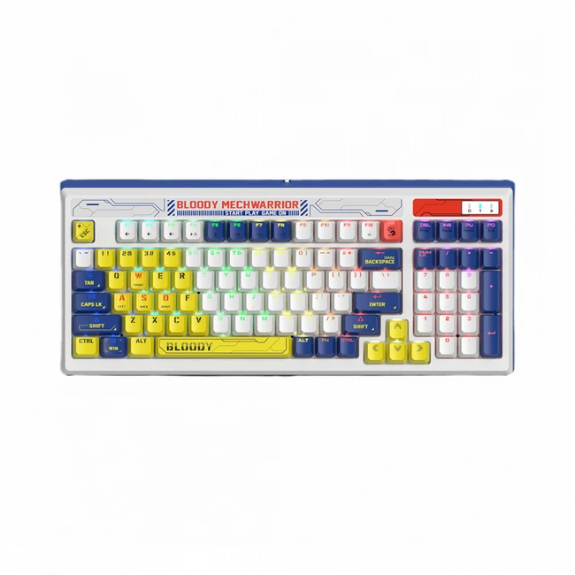 Клавиатура Bloody B950 WARRIOR BLUE Проводная, USB