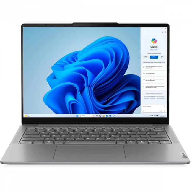 Ноутбук Lenovo Slim 7 14IMH9 (83CV00A9RK) (14 ", WUXGA 1920x1200 (16:10), Intel, Core Ultra 7, 16 Гб, SSD, 512 ГБ, Intel Arc Graphics)