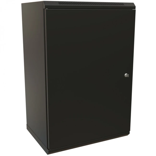 Серверный шкаф WRline настенный 19-дюймовый 18U 908x600х600 мм WR-TW-1866-SR-RAL9004