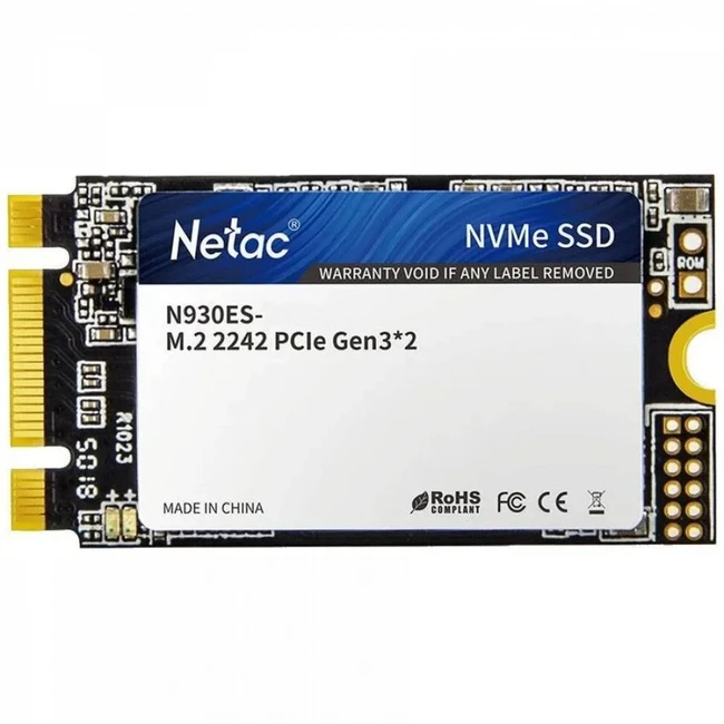 Внутренний накопитель Netac N930ES NT01N930ES-512G-E2X #NT01N930ES-512G-E2X (SSD (твердотельные), 512 ГБ, M.2)
