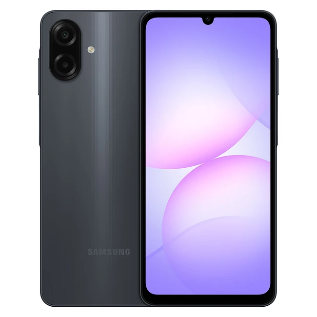 Смартфон Samsung Galaxy A07 4/64GB Black SM-A075FZKDSKZ (64 Гб, 4 Гб)