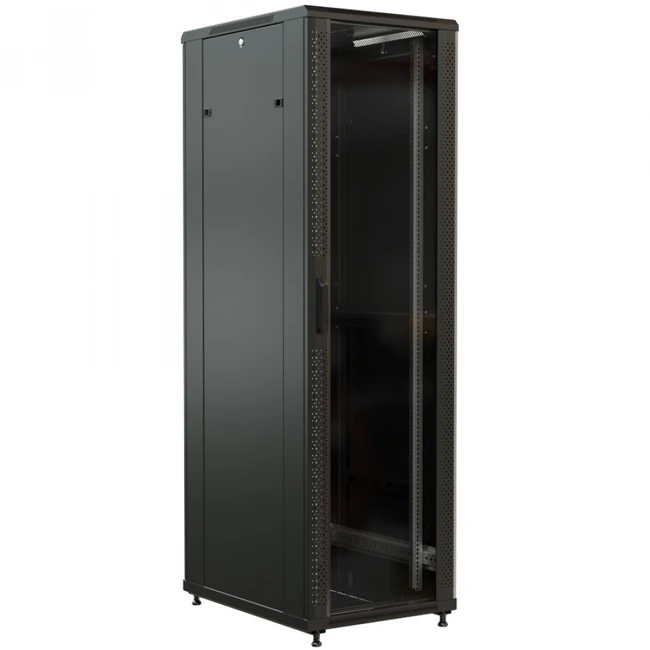 Серверный шкаф WRline Шкаф напольный 19-дюймовый 22U 1166x600х800 мм (ВхШхГ) WR-TT-2268-AS-RAL9004