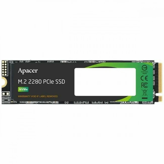 Внутренний жесткий диск Apacer AS2280P4 AP1TBAS2280P4-1 OEM (SSD (твердотельные), 1 ТБ, M.2, PCIe)