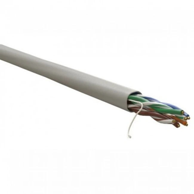 Кабель витая пара WRline WR-UTP-4P-C5E-L-PVC-GY