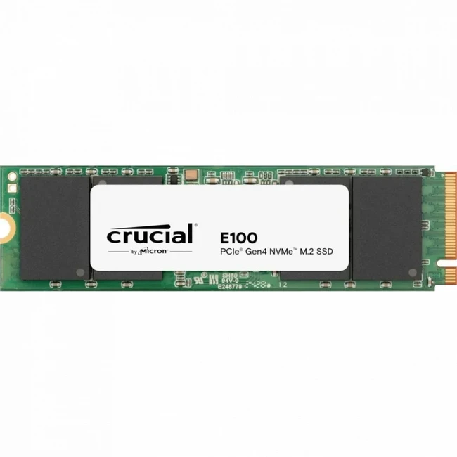 Внутренний жесткий диск Crucial E100 CT1000E100SSD8 (SSD (твердотельные), 1 ТБ, M.2, PCIe)