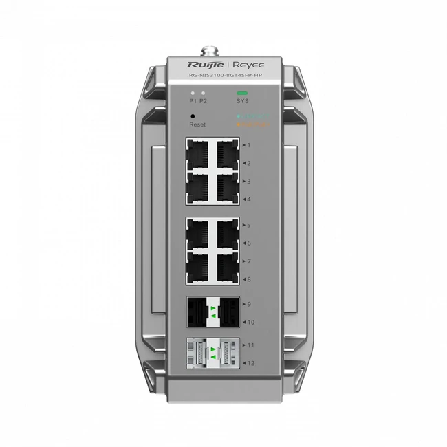 Коммутатор Ruijie RG-NIS3100-8GT4SFP-HP 1000 Base-T (1000 мбит/с)