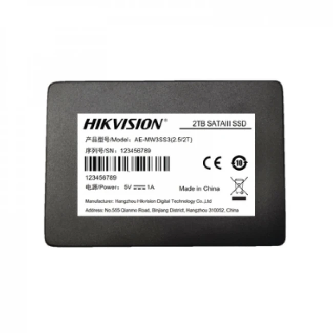 Внутренний жесткий диск Hikvision AE-MW3SS3(2.5/512G) (SSD (твердотельные), 512 ГБ, 2.5 дюйма, SATA)