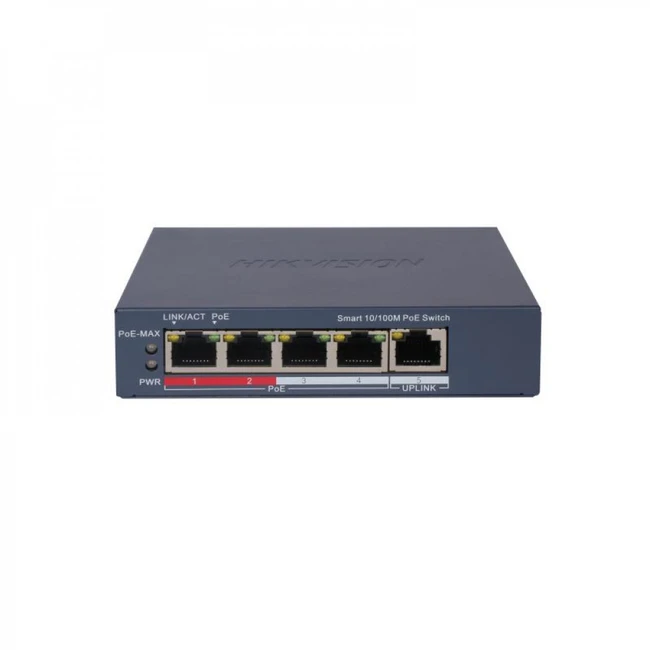 Коммутатор Hikvision DS-3E1105P-EI(V2) 100 Base-T (100 мбит/с)