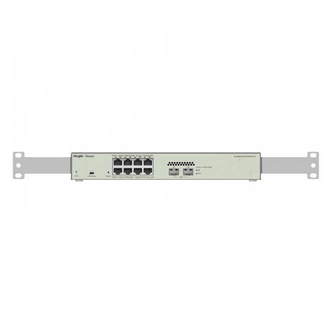 Коммутатор Ruijie RG-NBS3100-8GT2SFP-P-V2 1000 Base-T (1000 мбит/с)