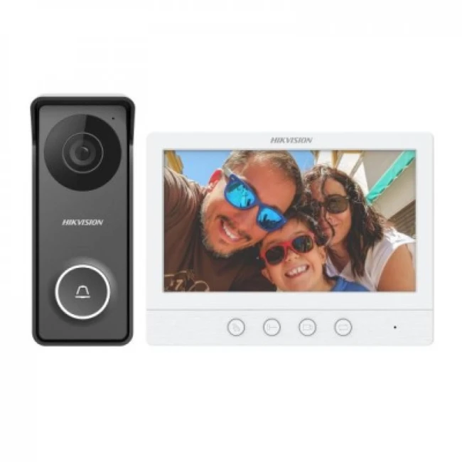 Домофонная система Hikvision DS-KIS213(B) (Домофонный комплект)