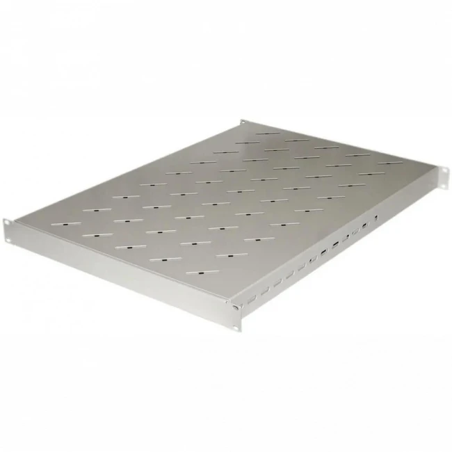 Полка для серверного шкафа Hyperline 1U 150кг. 19" 1100мм серый TSD3M-1U-650/1100-RAL7035