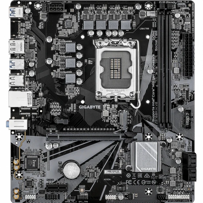 Материнская плата Gigabyte B760M H V2 Micro-ATX, LGA 1700