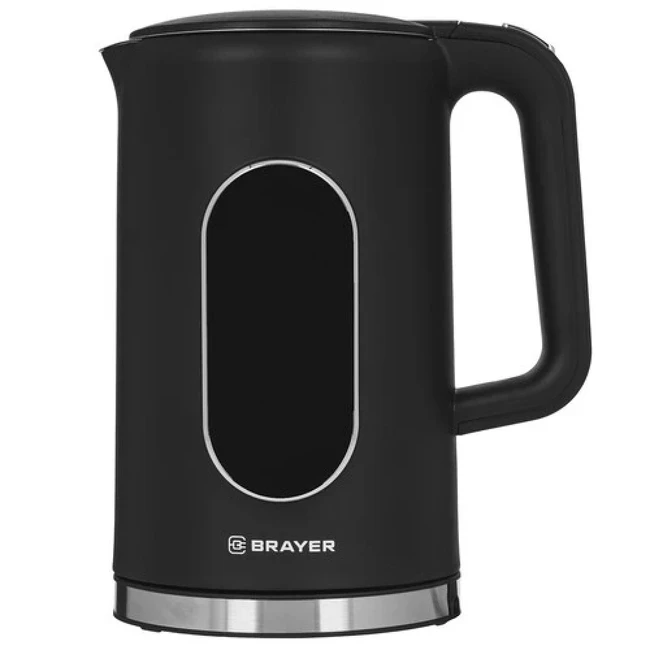 BRAYER 6107BR-BK (Чайник, 1.7 л., 2200 Вт)