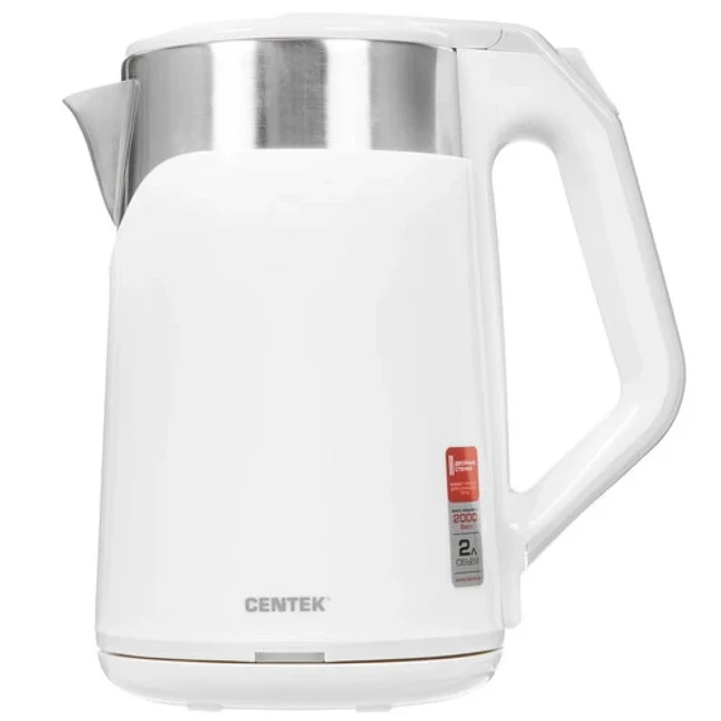 Centek CT-0023 White (Чайник, 2 л., 2000 Вт)