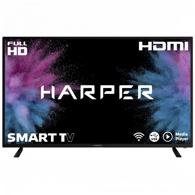 Телевизор Harper 43F660TS (43 ", Smart TV, Черный)