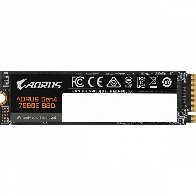 Внутренний жесткий диск Gigabyte AORUS Gen4 7000E AG470E4TB (SSD (твердотельные), 4 ТБ, M.2, PCIe)
