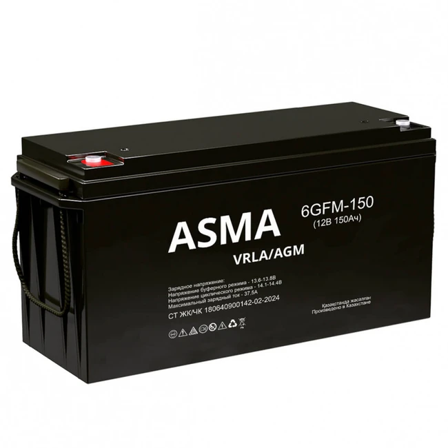 Сменные аккумуляторы АКБ для ИБП Asma 6GFM-150 12 В