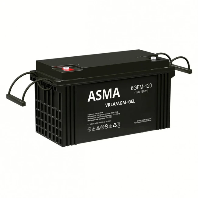 Сменные аккумуляторы АКБ для ИБП Asma 6GFM-120 GEL 12 В