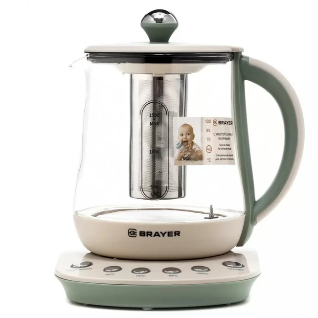 BRAYER 1015BR (Чайник, 1.5 л., 2200 Вт)
