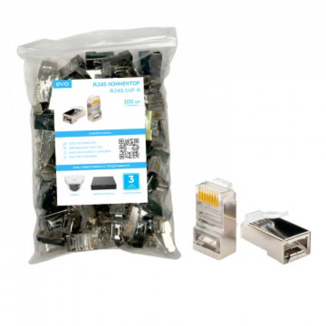 Коннектор Evo RJ45-3UF-6