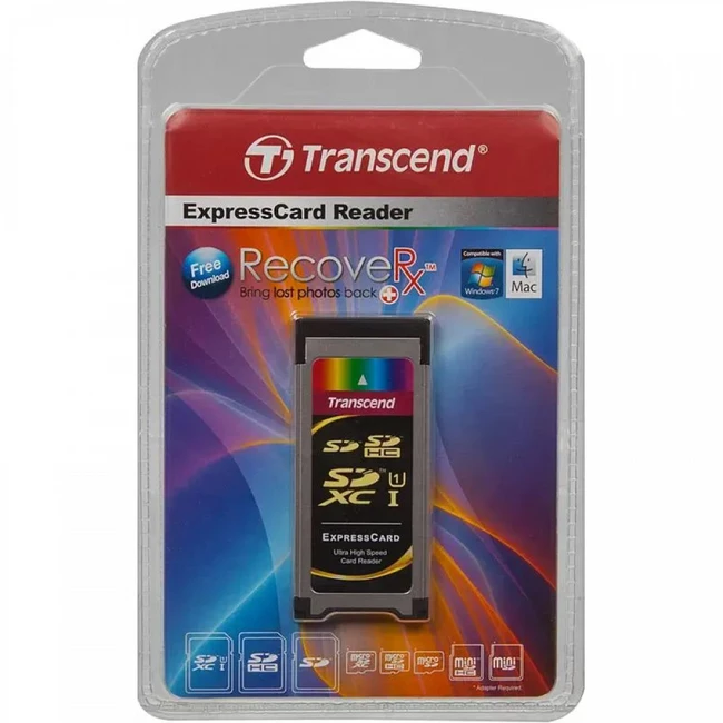 Аксессуар для ПК и Ноутбука Transcend TS-RDF1 (Картридер)