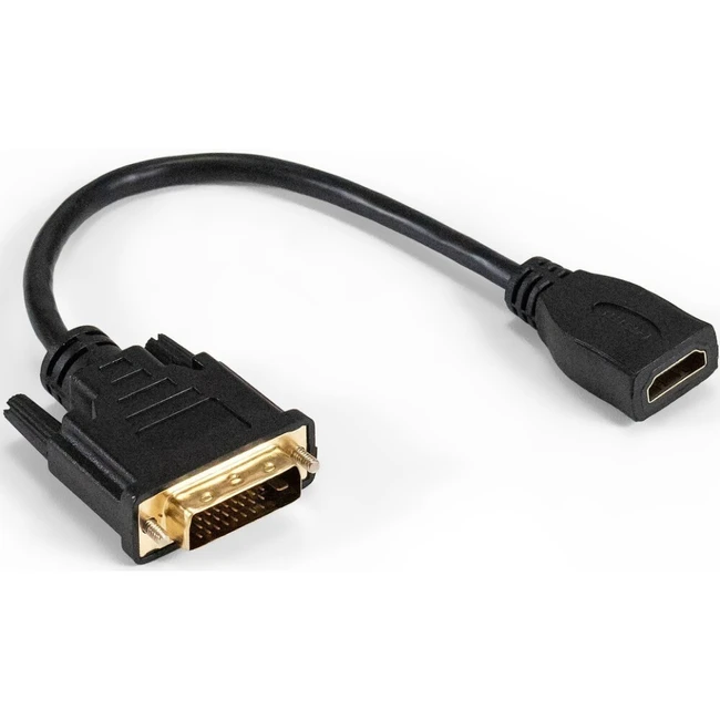 Кабель интерфейсный ExeGate EX-CC-HDMIF-DVIM-0.15 EX294675RUS DVI - HDMI
