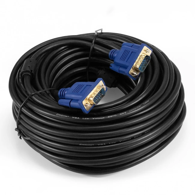 Кабель интерфейсный ExeGate EX-CC-PVGA-15M15M-30.0 EX294728RUS D-SUB (VGA) - D-SUB (VGA)