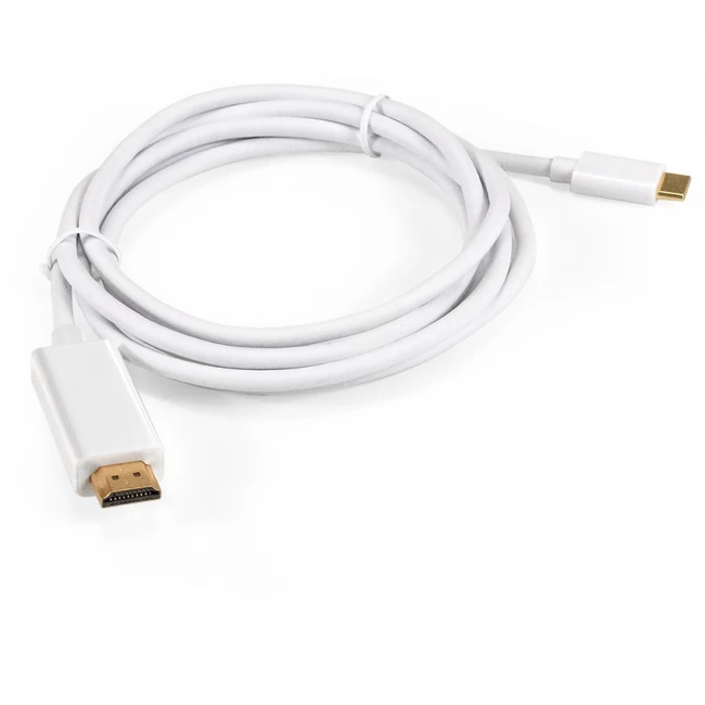 Кабель интерфейсный ExeGate EX-CM-HDMI2M-0.1 EX294722RUS USB Type C - HDMI