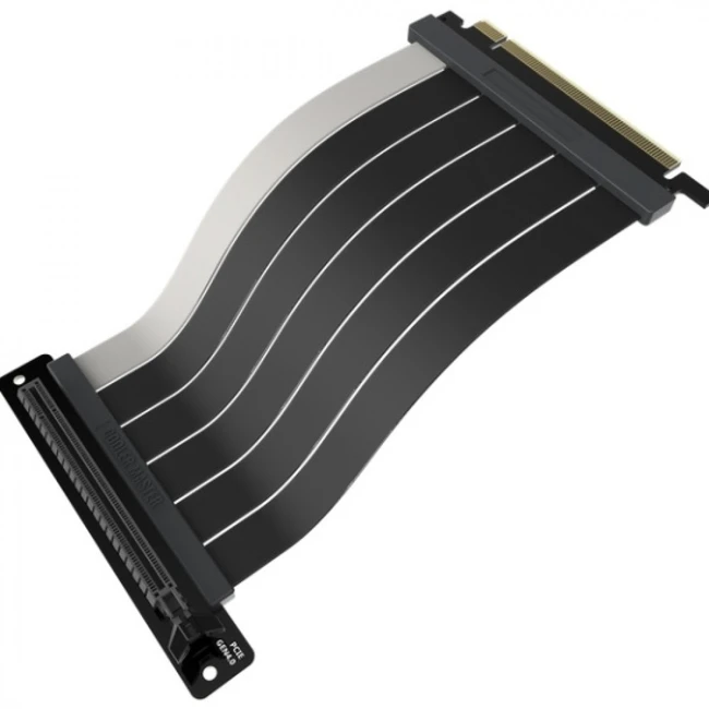 Аксессуар для ПК и Ноутбука Cooler Master Accessory Riser Cable PCIe 4.0 x16 - 200mm V2 MCA-U002R-KPCI40-200 (Удлинитель (райзер))