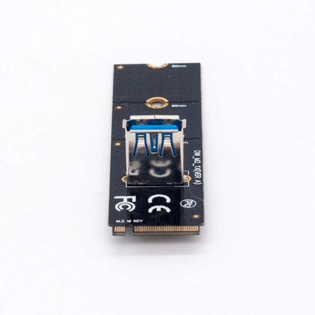 Аксессуар для ПК и Ноутбука NO NAME Конвертер NGFF M.2 на USB 3.0 для Riser/Райзер PCI-E x16 0012725