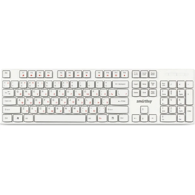 Клавиатура SmartBuy ONE 238 SBK-238U-W Проводная, USB