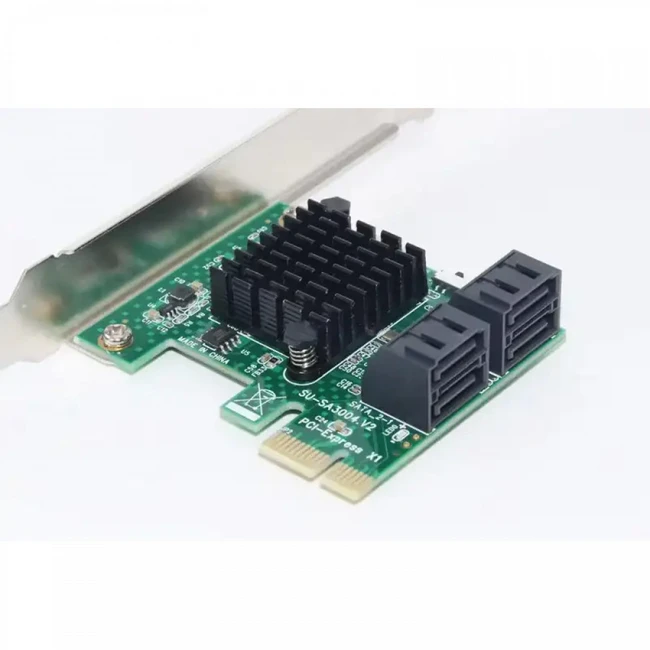 Аксессуар для ПК и Ноутбука NO NAME Контролер PCI-E на 4 SATA III, 6G 0012840