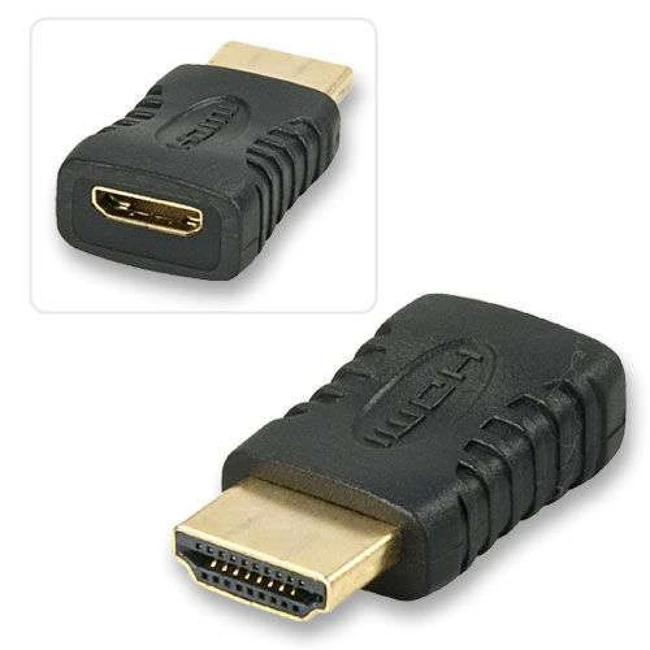 Аксессуар для ПК и Ноутбука NO NAME Переходник mini HDMI(f) - HDMI(m) 0000910
