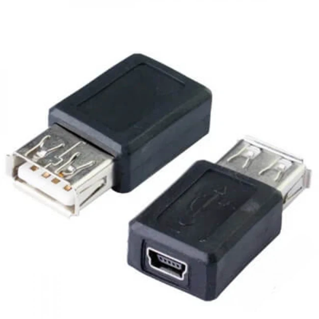 Аксессуар для ПК и Ноутбука NO NAME Переходник USB(f) - mini USB(f) 0011650 Переходник