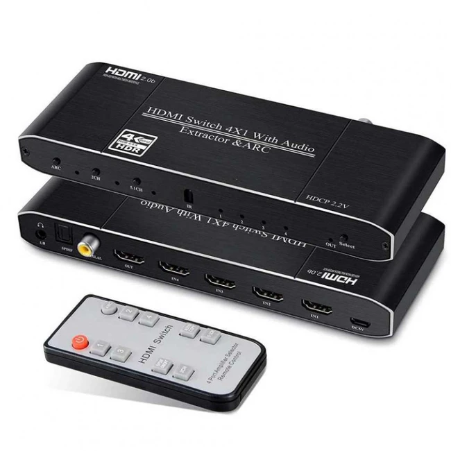 Аксессуар для видеокамер NO NAME HDMI Switch 4x1 0012631LRK